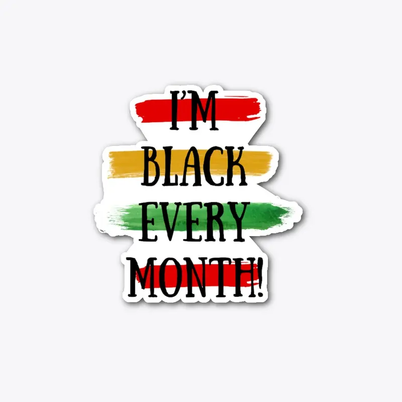 Black Every Month